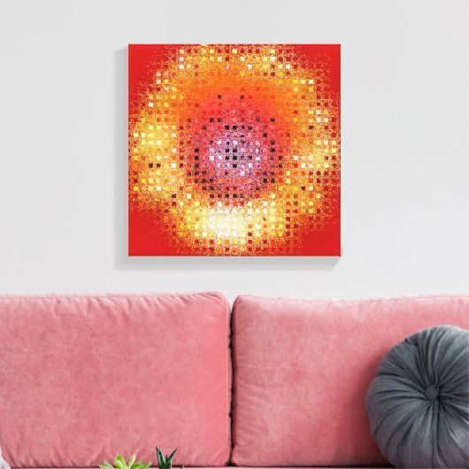 SUNFLOWER CANVAS AFDRUK (Insitu (Woonkamer))
