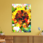 SUNFLOWER CANVAS AFDRUK (Insitu (Woonkamer))