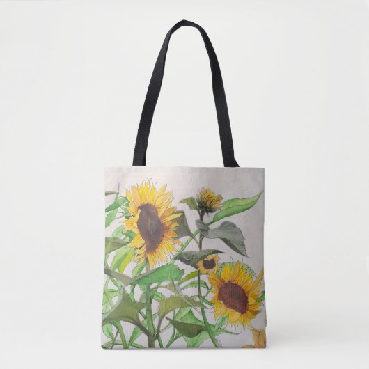 SunFlower-Canvas tas (Voorkant)