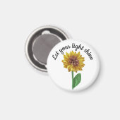 Sunflower christian magneet (Voorkant / Achterkant)