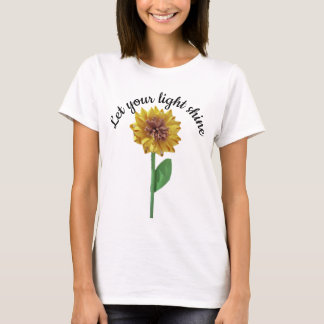 Sunflower christian t-shirt
