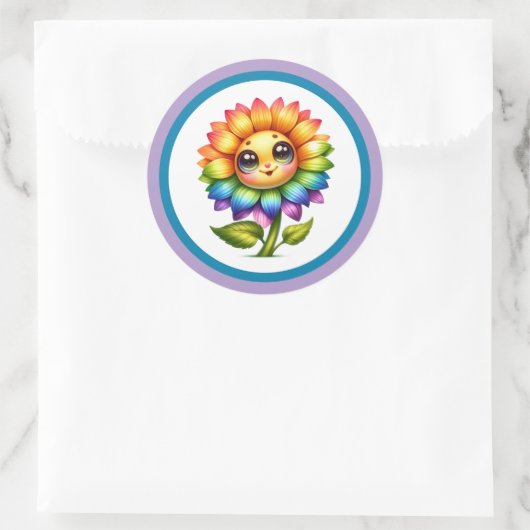 Sunflower Cutie Stickers (Sac)