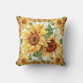 Sunflower Design Kussen