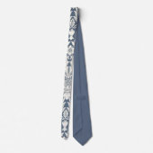 Sunflower Design (par William Morris) Cravate (Dos)