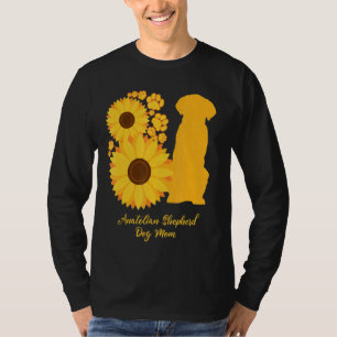 Sunflower Dog mam Anatolian Shepherd Dog T-shirt