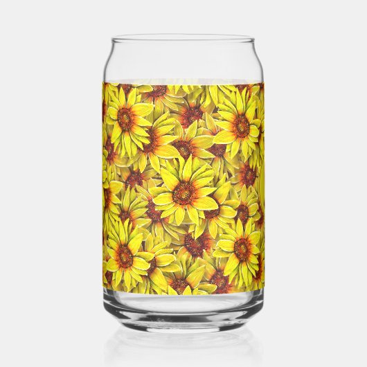 Sunflower Drinking Glass (Recto)