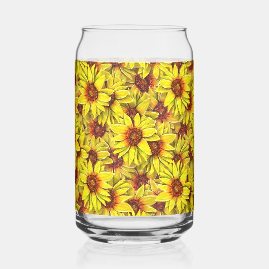 Sunflower Drinking Glass (Droite)
