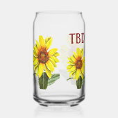 Sunflower Drinking Glass (Recto)