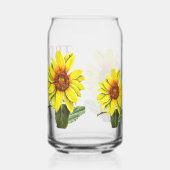 Sunflower Drinking Glass (Verso)