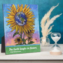 Sunflower Earth Art