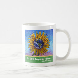 Sunflower Earth Art Koffiemok