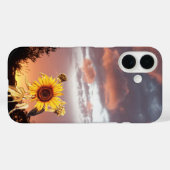 SUNFLOWER EN SUMMER SUNSET Case-Mate iPhone CASE (Achterkant (horizontaal))