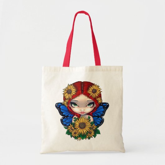 Sunflower Fairy Bag Tote Bag (Voorkant)