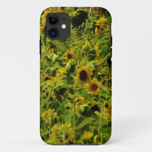 Sunflower field iPhone 11 hoesje
