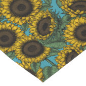 Sunflower field korte tafelloper (Hoek)