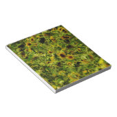 Sunflower field notitieblok (Schuin)