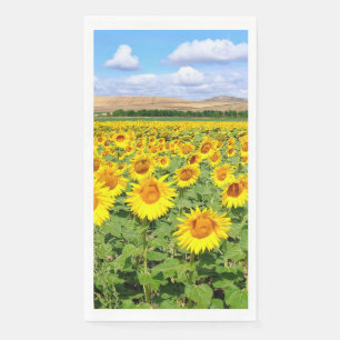 Sunflower field servet