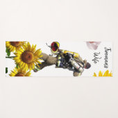 Sunflower Fireman Yoga Mat (Voorkant (horizontaal))