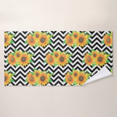 Sunflower Floral Arrangement Classes (Serviette de bain)