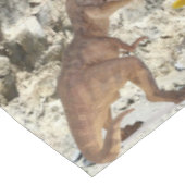 Sunflower Floral DinosaurTablecloth Tafelkleed (Gekanteld)