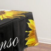 Sunflower Floral Dove Tablecloth Tafelkleed (Voorbeeld)