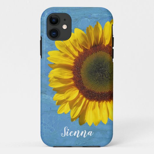 Sunflower Floral OtterBox coque iphone (Dos)