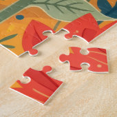 Sunflower Folk Art Puzzle (Côté)