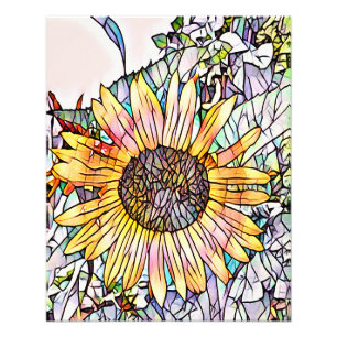SUNFLOWER FOTO AFDRUK