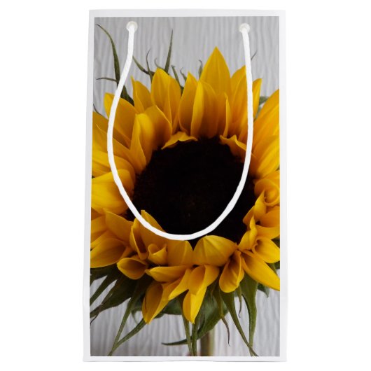 Sunflower Gift Bag Klein Cadeauzakje (Voorkant)