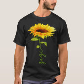 Sunflower Gigi Mother's Day Floral Funny Matching  T-shirt (Voorkant)