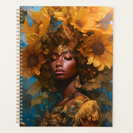 Sunflower Goddess Art Imaginaire (Devant)