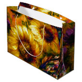 "Sunflower Gold"  Groot Cadeauzakje (Achterkant Gekanteld)