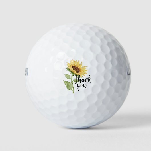 Sunflower Golfballen (Voorkant)
