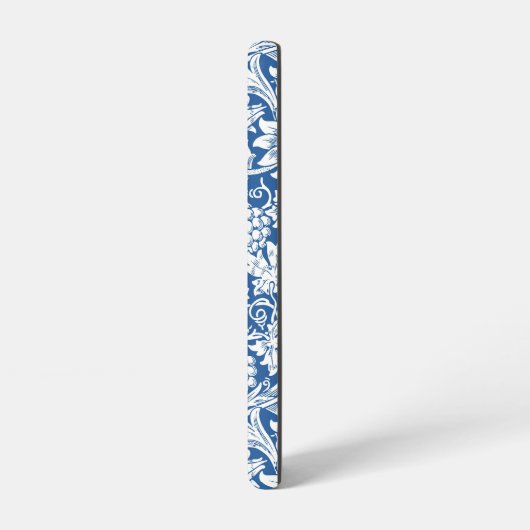 Sunflower Grapes Pattern William Morris Samsung Galaxy Hoesje (Linkerkant)