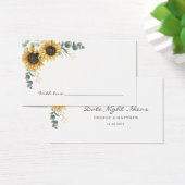Sunflower Greenery Bridal Shower Date Night Ideas (Bureau)