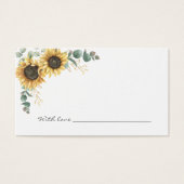 Sunflower Greenery Bridal Shower Date Night Ideas (Devant)