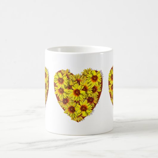 Sunflower Heart Mug (Centre)
