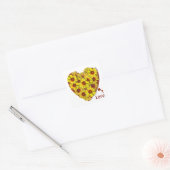 Sunflower Heart Sticker (Envelop)