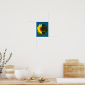 Sunflower Hope  Poster (Keuken)