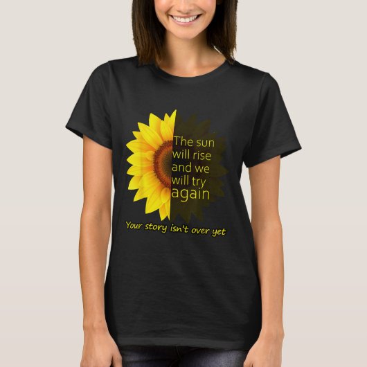Sunflower Hope  T-shirt (Voorkant)