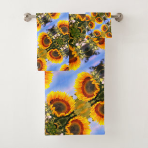 Sunflower In Sunshine Motif d'art Abstrait