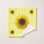 Sunflower jaune (Gant de toilette)