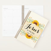 Sunflower Jesus is my Joy Planner (Devant avec enveloppe)