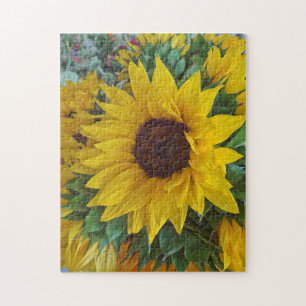 Sunflower Jigzaag Puzzle Legpuzzel
