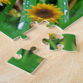 Sunflower Jigzaag Puzzle Legpuzzel (Zijkant)