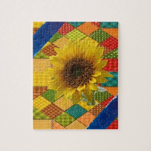 Sunflower Jigzaag Puzzle Legpuzzel (Verticaal)