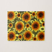 Sunflower Jigzaag Puzzle Legpuzzel (Horizontaal)