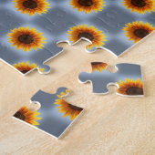Sunflower Jigzaag Puzzle Legpuzzel (Zijkant)