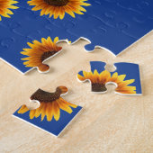 Sunflower Jigzaag Puzzle Legpuzzel (Zijkant)