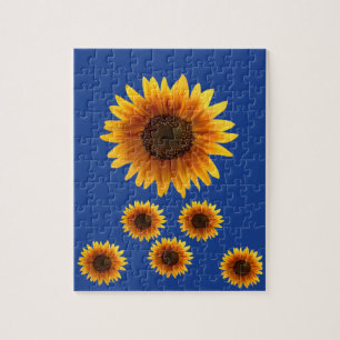 Sunflower Jigzaag Puzzle Legpuzzel